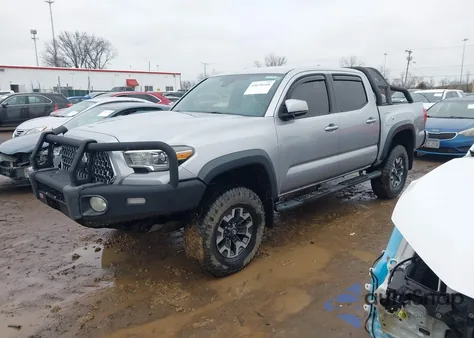 2018 Toyota Tacoma Trd Off Road из США, поврежденный, VIN 3TMCZ5AN4JM168586